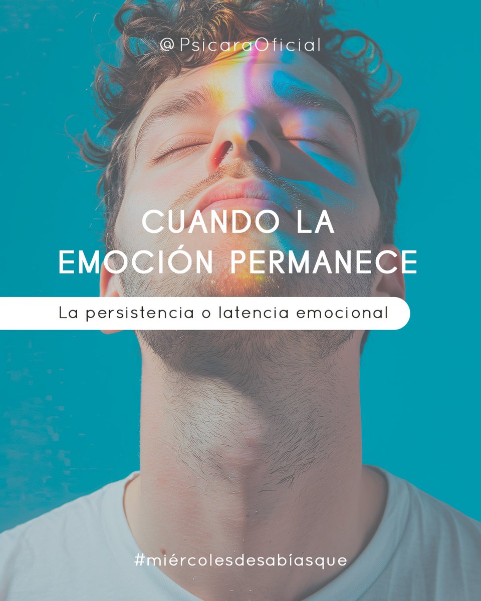 En el #MiércolesDeSabíasQue de hoy hablamos sobre la persistencia o latencia emocional y cómo poder acompañarnos desde una mirada compasiva.

🌐psicara.com/cuando-la-emoc…
