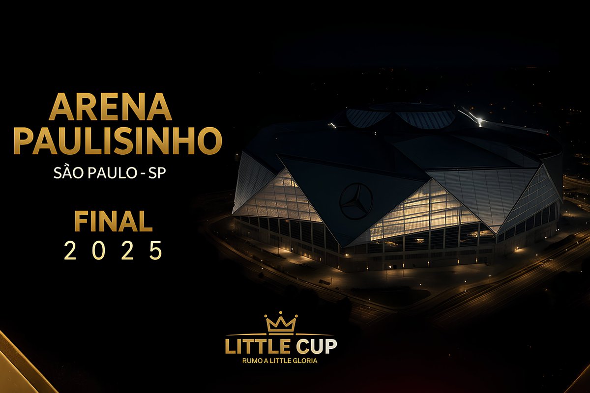 𝐃𝐄𝐅𝐈𝐍𝐈𝐃𝐎! ✅

O palco da grande final da Little Cup 25-26 será disputada em São Paulo, na Arena Paulisinho, casa do tradicional Paulistano. ☀️

A data da final ainda está indefinida. 

#LigaDaSuperação
