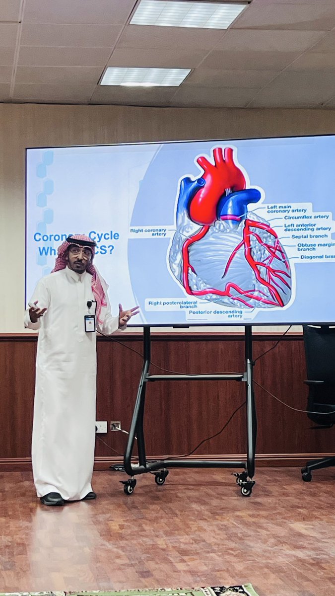 fems_ksu's tweet photo. Rayan opens the cardiology series with Acute Coronary Syndromes, focusing on early ECG recognition, risk stratification, and prehospital management strategies essential for reducing time-to-reperfusion and improving outcomes. https://t.co/QF1dG6aM5D
