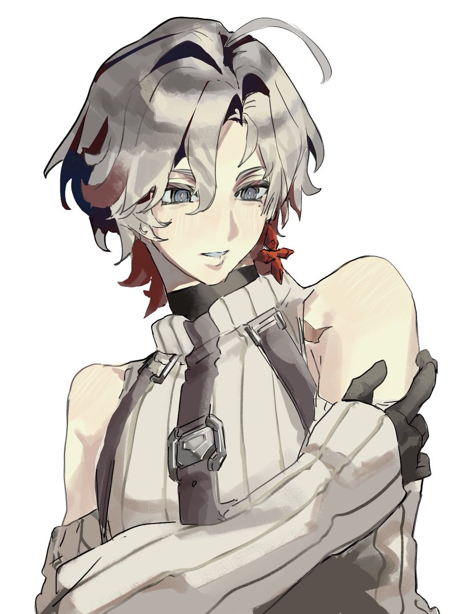 uto_o0o0's tweet image. 肩見えてるのに袖もあるのはこういうことですか？？