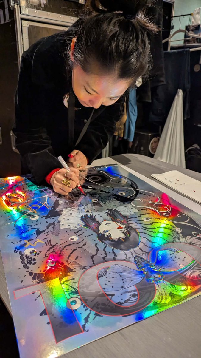 TOOL ポスター 来日公演 日本限定 横浜 桃桃子 TOOLのポスター届いた