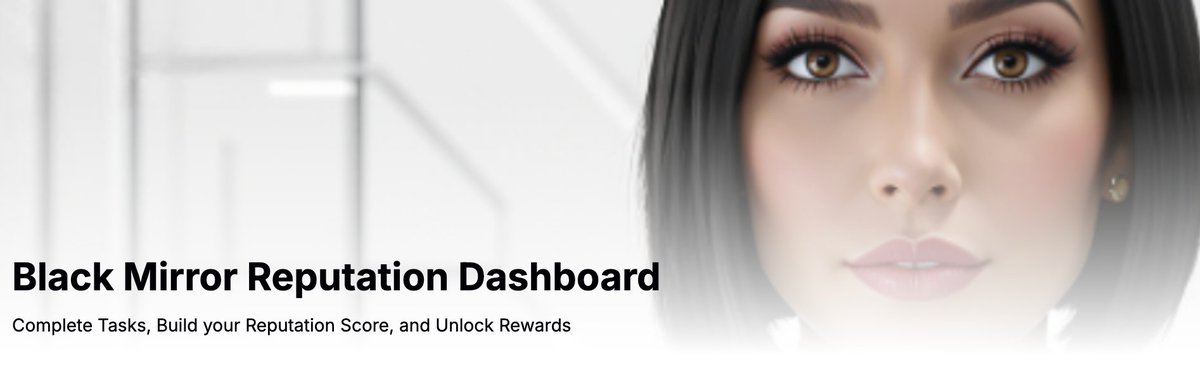 blackmirror_xp's tweet photo. Advance your identity and stay ahead

🪞 Mint your Avatar for a Reputation multiplier
🪞 Equip merch to boost Reputation even further
🪞 Complete bonus Wide Worlds and wearable quests on the Reputation dashboard

Actions accelerate your $MIRROR path. → https://t.co/ie7O2czjQA
