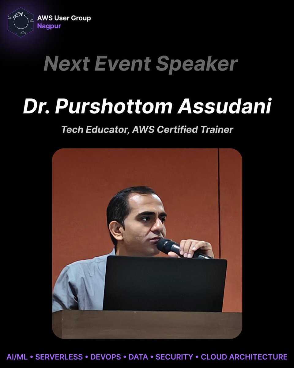 AWS User Group Nagpur tweet media