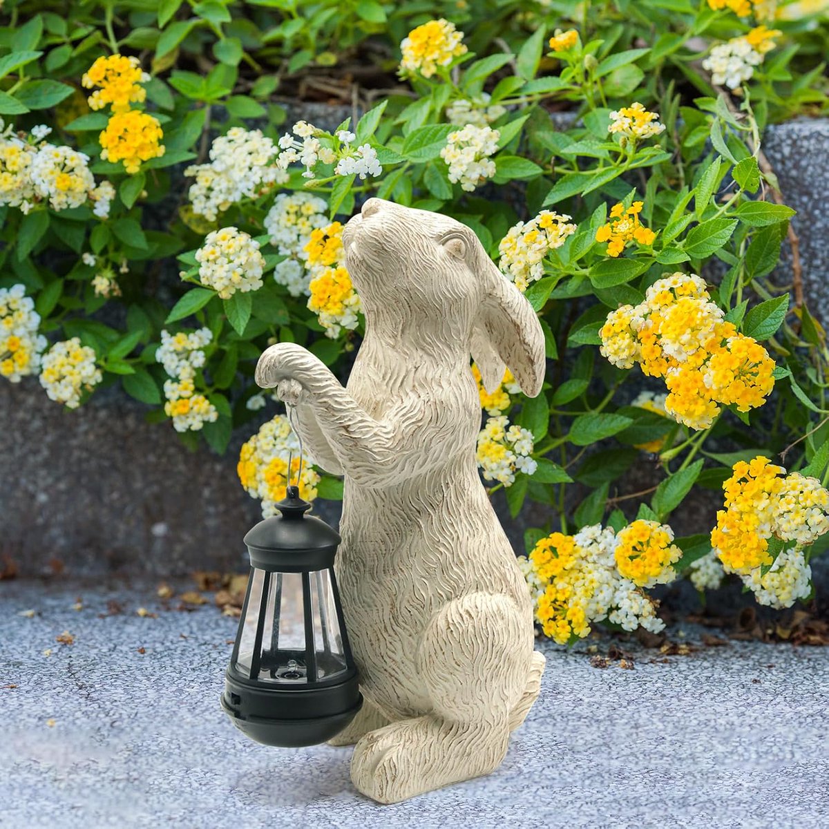 Buyereviews's tweet photo. ⏰ Limited Time Deal ⬩➤ Garden Statues Rabbit with Solar Lights - Perfect for Fall Home Decor

🌟 Enjoy a 30% Discount on this Whimsical Garden Bunny

• Retail Price: $26.99
• Discounted Price: $18.89
• View on Amazon: https://t.co/pb6N79cM1Q

Follow us for daily savings: 
https://t.co/pvgR8doC0n

#ad #deal