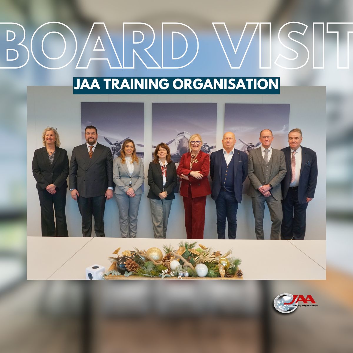 jaato_news's tweet photo. JAA TO Board Member Meeting 2025 ✈️ Annual Board Member Meeting is a chance to come together, connect with our team, exchange insights and strengthen collaboration 🤝#JAATO #AviationTraining #BoardMeeting2025 https://t.co/ajMJleV9Gw