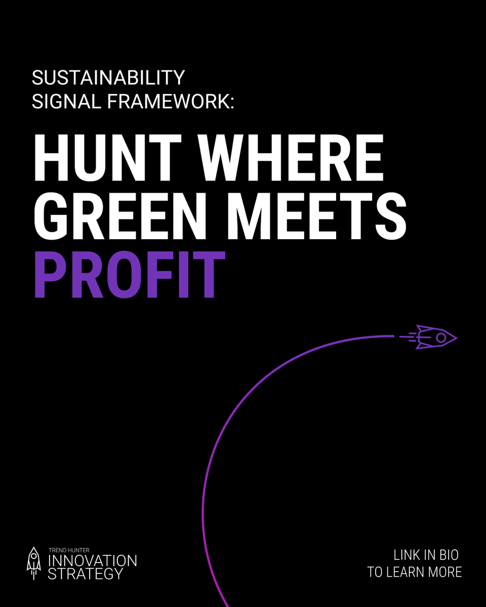 Trendhunter_IS's tweet photo. 🌱 The future of sustainability = where green meets profit.

Smart innovators:
1️⃣ Track policy 18mo ahead
2️⃣ Watch Gen Z shifts
3️⃣ Map circular economy trends
4️⃣ Spot greenwashing backlash
5️⃣ Follow carbon credit markets

#Sustainability #InnovationStrategy #FutureFestival https://t.co/n5et02K6m6