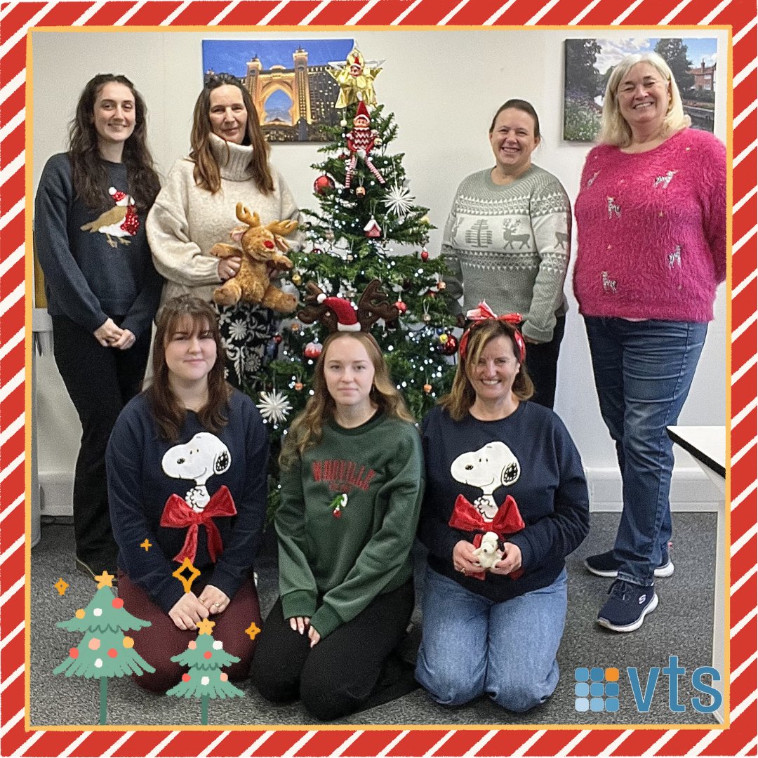 vtslearning's tweet image. We’re feeling festive today at the VTS office!🎄✨
Proud to take part in Christmas Jumper Day in support of @savechildrenuk 

Every donation makes a difference so if you would like to contribute, you can donate here: shorturl.at/hniR1 ❤️