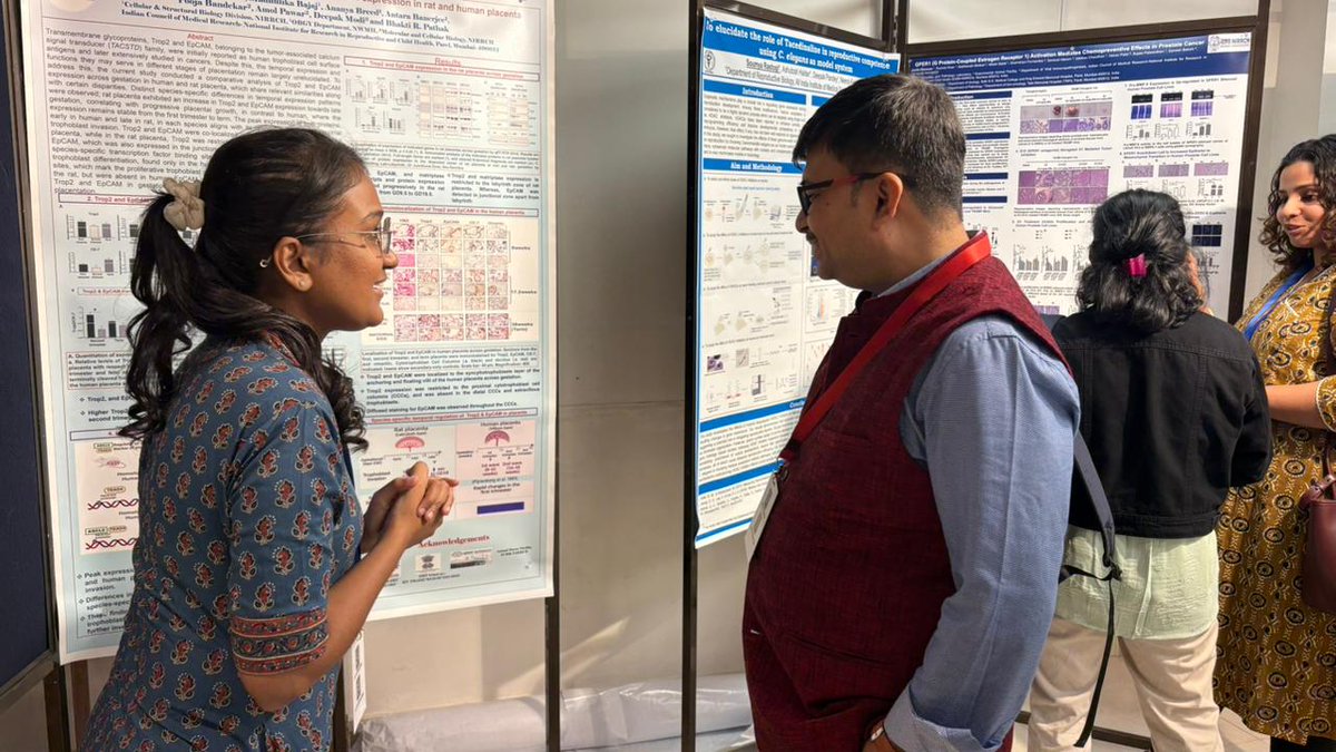 icmrnirwoh's tweet photo. The scientific sessions of the first day of international conference #ReproNext ended with the Poster Session where the participants displayed their research and competed for the Best Poster Award,
#ReproNext #ReproductiveHealth #SRBCE https://t.co/BjGBNrHrZH