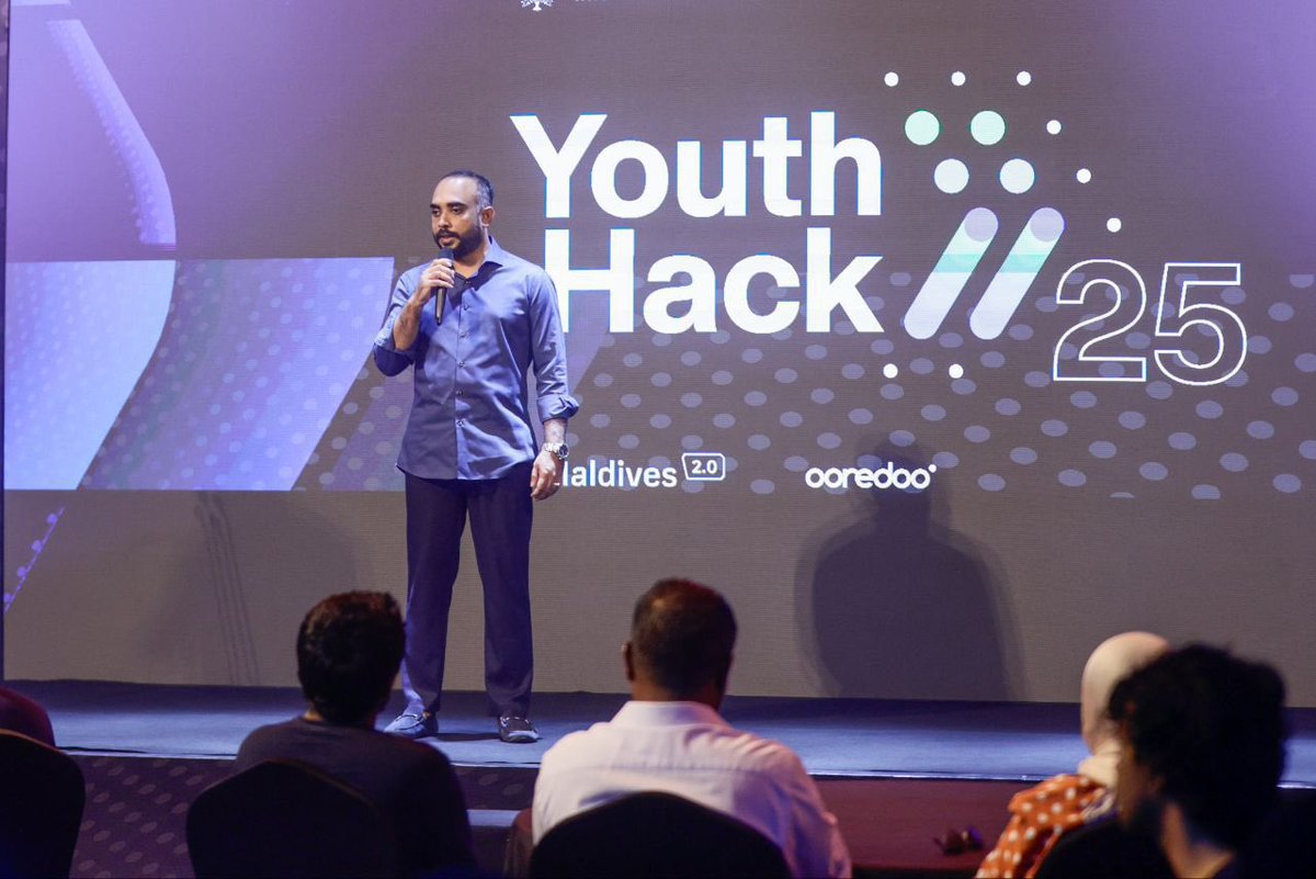 Youth Hack 2025 has officially kicked off with 85 participants. Over the next 48 hours of non-stop innovation and teamwork, the top pitch will be selected and the winning team will take home MVR 100,000.
