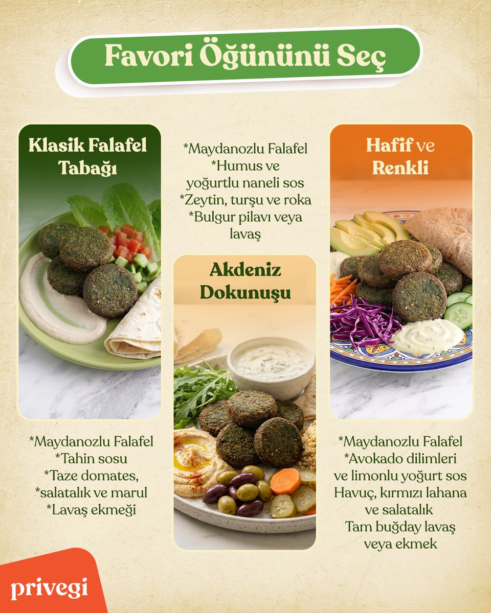 Privegi_Food's tweet photo. 🌱 Favori öğünün hangisi?

Kahvaltıda enerji, ara öğünde pratik lezzet, akşam yemeğinde doyurucu keyif…
Privegi ile her öğün bitkisel, katkısız ve gönül rahatlığıyla hazır! 💚

Sen de favorini seç, için rahat olsun! ✨

#Privegi #FavoriÖğünüm #BitkiselLezzet #İçinRahatOlsun https://t.co/z2go7ACRm9