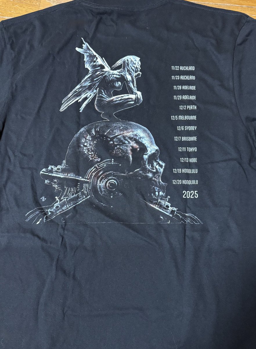 TOOLめっっっちゃかっこよかった！！ そして横浜公演 ポスターは桃桃子