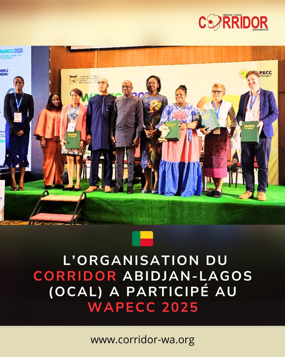 Présence d’OCAL au #WAPECC2025 à Cotonou. La Secrétaire Exécutive Dr Hortense ME a participé au panel sur l’énergie et l’autonomie communautaire. 
👉 Plus d’infos : bit.ly/4rS9xdu
🌍 #Impact #Afrique