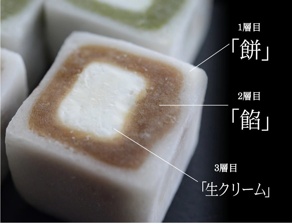 oniku117's tweet photo. 最近手土産で貰って食べて感動したお菓子

餅×生クリームはやっぱり旨い https://t.co/eZYRmEiegx