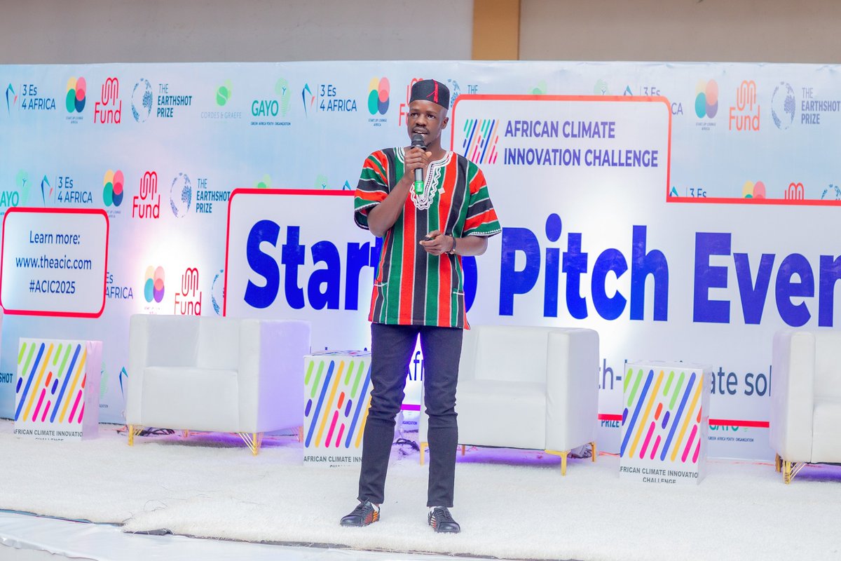 gayoghana's tweet image. We are delighted to announce @zuripacks from #Kenya as one of the winners of the #ACIC2025, advancing plant-based packaging that reduces dependence on #plastics and protects communities from #pollution.

#ACIC2025 #AfricanSolutions #ClimateInnovation