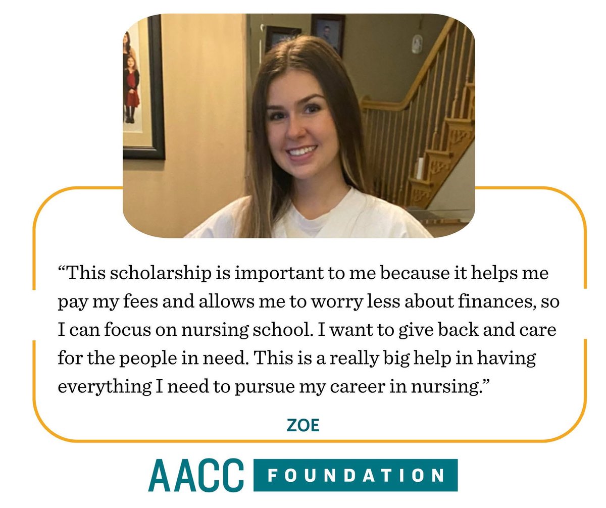 AACC Foundation tweet media