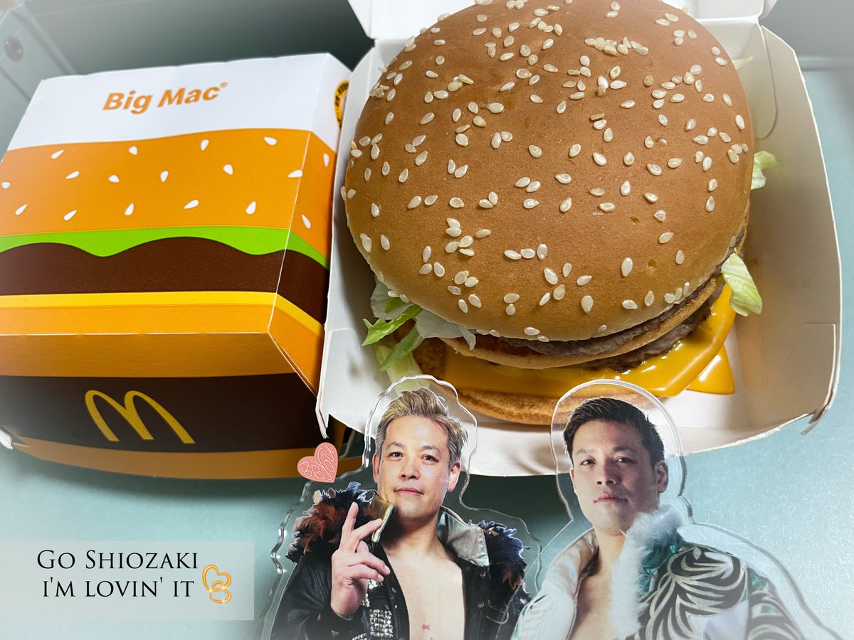 潮﨑さんとHAVOC🫰♥️も 代々木大会に向け食べてた 全日で話題の