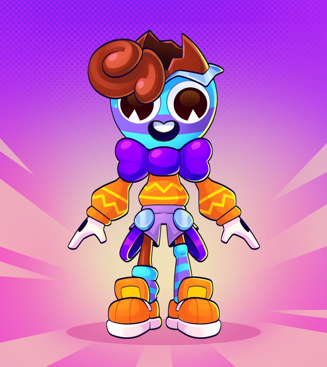 luke_draw_now's tweet photo. EGZ ✨️🍭
Character made for @subwaysurfers contest 

Support it on my Instagram:
https://t.co/L9jrSEXGUb

#CraftACharacter https://t.co/VANkXYCnoL