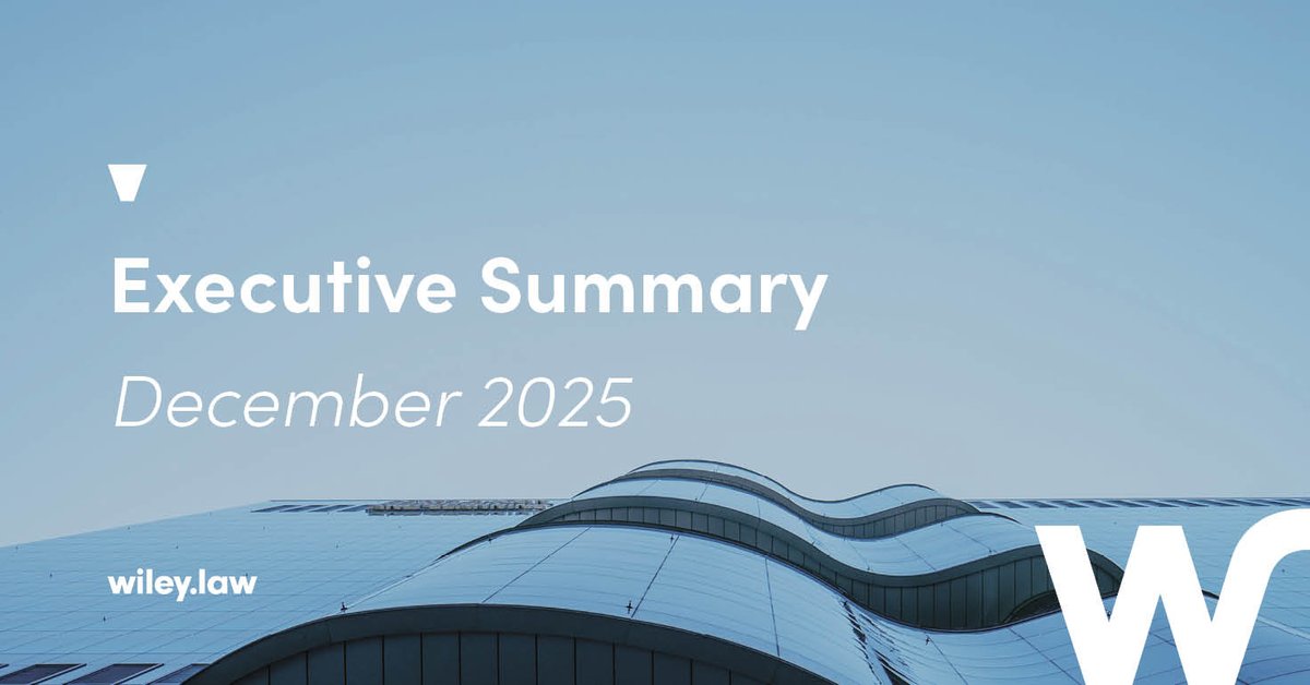 WileyRein's tweet image. In the December edition of Executive Summary, read about key developments and rulings, including pre‑retroactive date conduct barring BIPA claims, untimely notice defeating pollution coverage, and more.  

Read more: bit.ly/4leOjlK

#Insurance #Claims #CoverageLitigation