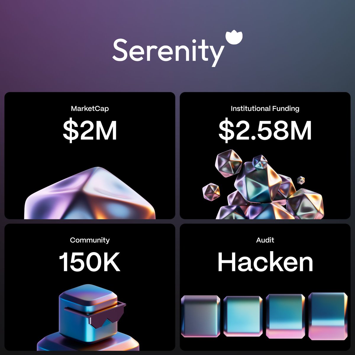 Cold wallets are becoming outdated. <a href="/SerenityStech/">SerenitySTech</a> is the reason.

Times change, wallets will soon be identity keys, not just token storage.

Meet the sAxess Card — biometric security (fingerprint+NFC)

MiCA compliance. Amazon available. Multichain underway.

All for