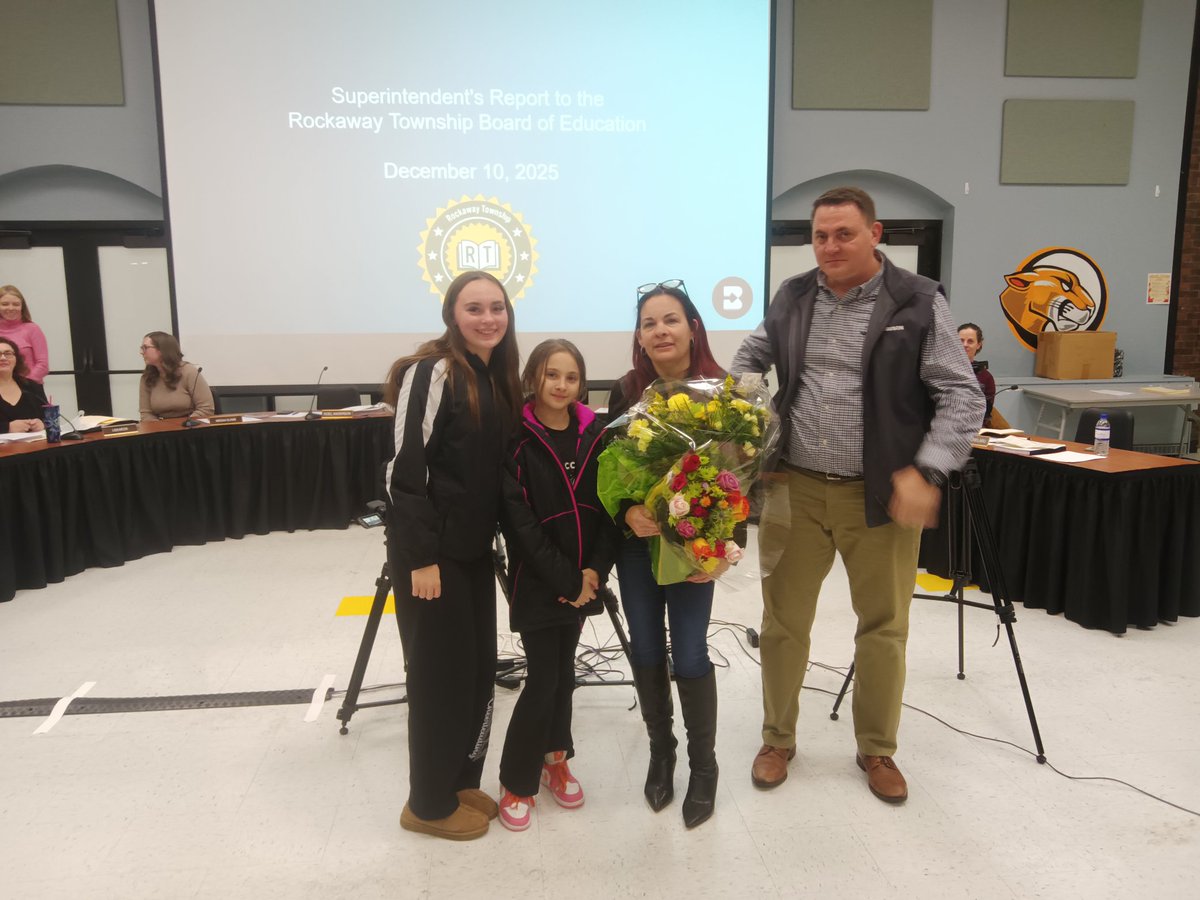 RockawaySup's tweet photo. For years Aaron and Kristy have faithfully served the students of Rockaway Township with incredible dedication. You will be missed! https://t.co/w33cfkFGfP