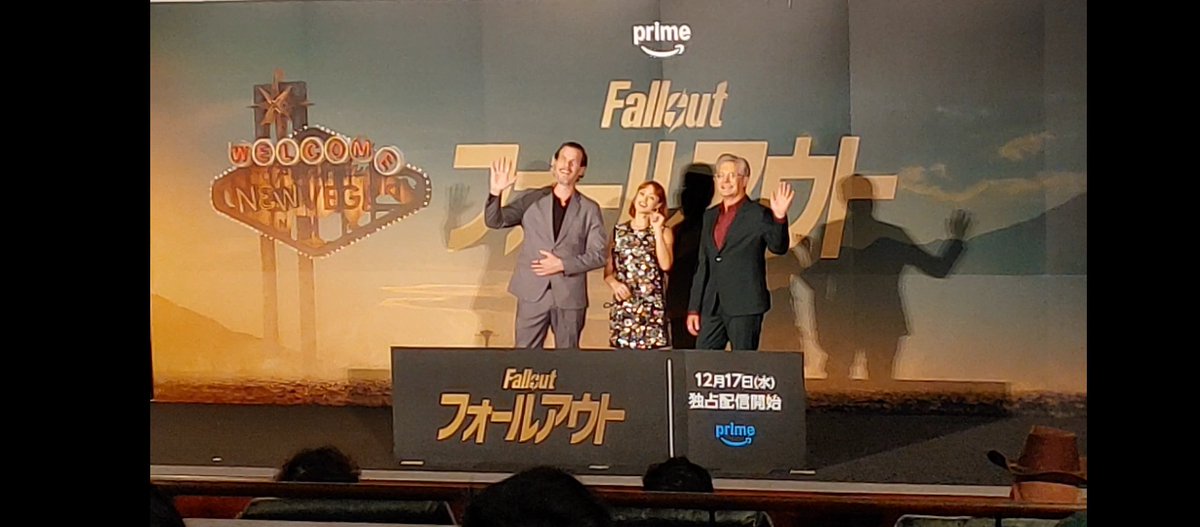 jumpyplayer's tweet image. 光栄なことに「フォールアウト　シーズン2」の先行上映会にご招待いただけました。
ネタバレ無しの感想としては、拝見した2話ともに脚本・映像ともに素晴らしく、続きを期待してしまうワクワクする仕上がりです！
早くヌカコーラ飲みながら続きが見たい！
#PR
Prime Videoにて12月17日(水)から独占配信