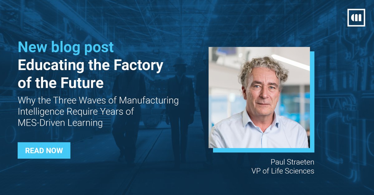 Manufacturers focus on improving today’s output, but the real competitive edge is forming some less visible: in factories that are learning every single day.

Find out why the manufacturers who learn fastest will lead the future by reading this blog:
🔗criticalmanufacturing.com/educating-the-…