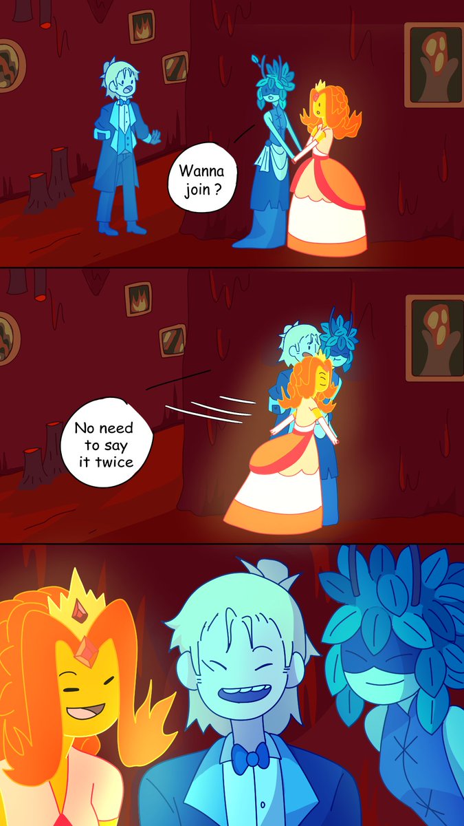 FINAL PART ! #adventuretime #FionnaAndCakeseason2  #flameprincess #finnthehuman #huntresswizard