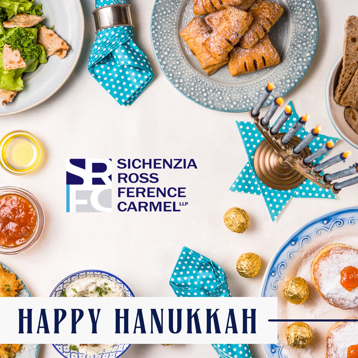 Happy Hanukkah from all of us at <a href="/SichenziaRoss/">Sichenzia Ross Ference Carmel LLP</a>

We hope the holiday brings all who celebrate moments of reflection, gratitude, and joy.