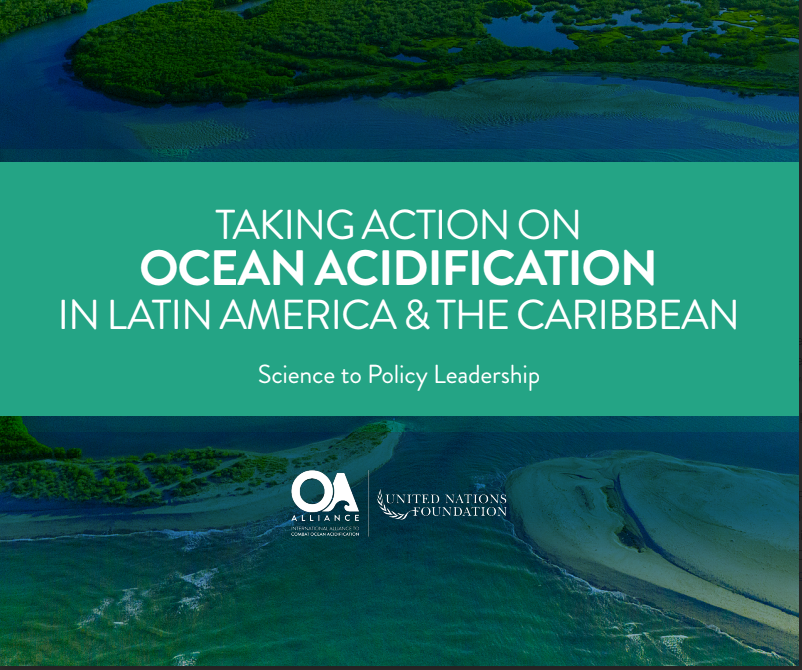 LAOCA, alongside other regional networks, NGOs, and institutions worked with the OA Alliance to produce a policy brief: "Taking Action on Ocean Acidification in Latin American and the Caribbean: Science to Policy Leadership". Read the report here: tinyurl.com/jnwhy3bs