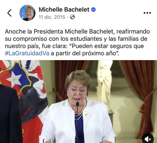 Aedd38's tweet image. Para los "Olvidones"= Les vengo a recordar que en un día como hoy, hace 10 años, la derecha llevaba al Tribunal Constitucional la ley de Gratuidad Universitaria para impedir su implementación..!!