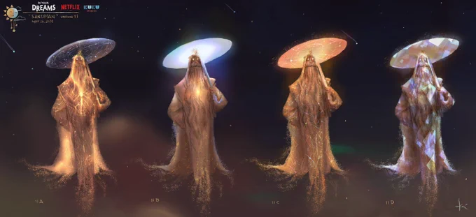 The Sandman, concept art from #InYourDreams on ⋆⁺₊✧