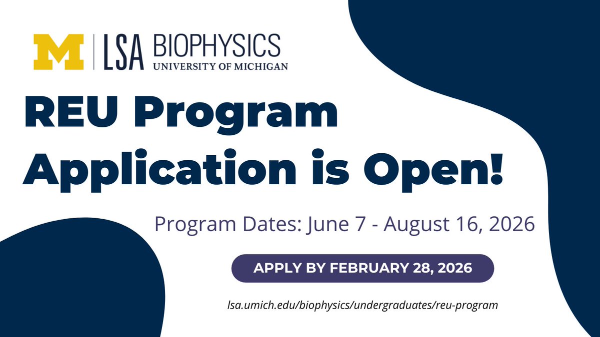 Michigan Biophysics tweet media