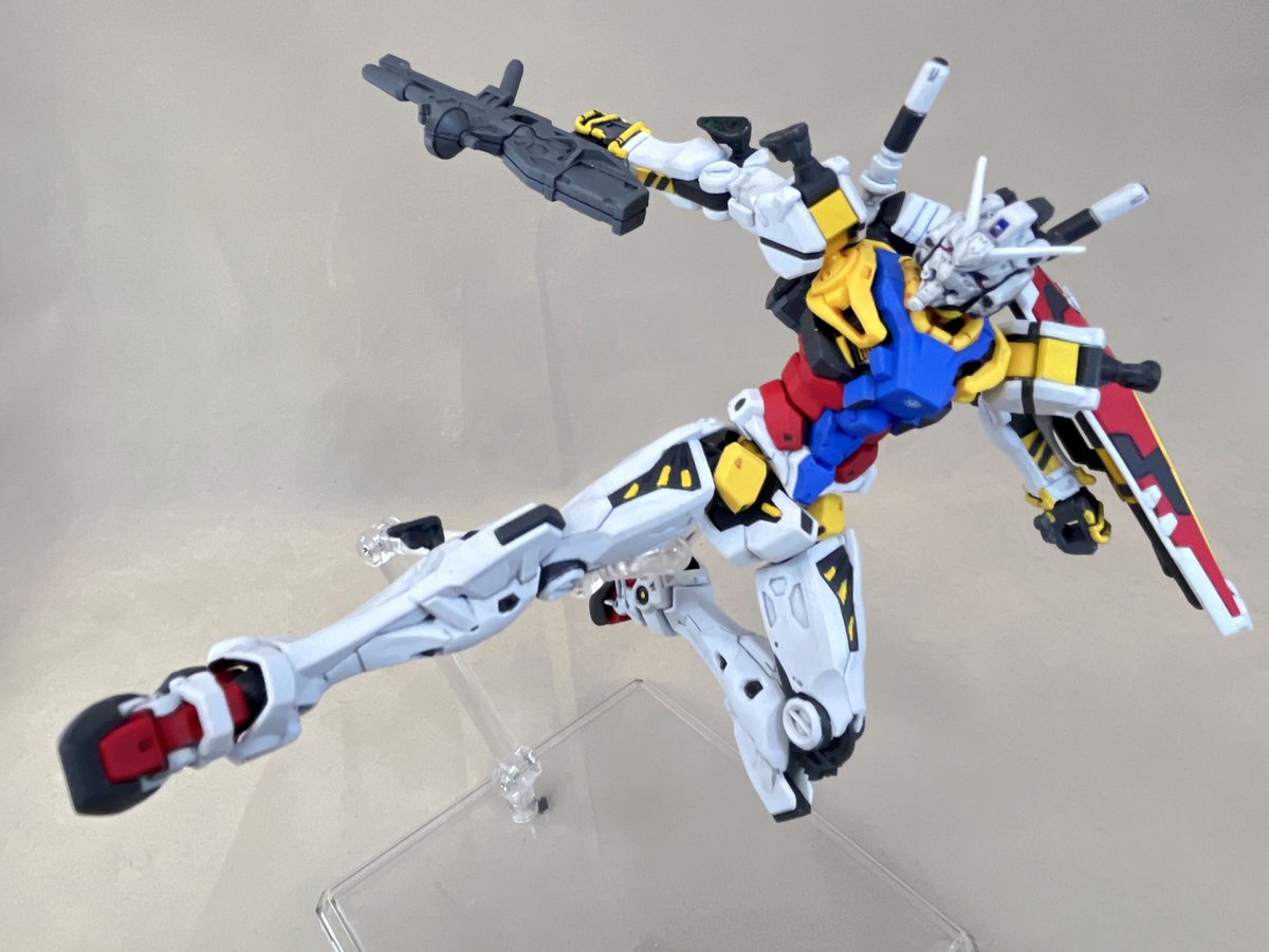 HG 1/144 白いガンダム」組んだ。 「機動戦士Gundam #GQuuuuuuX