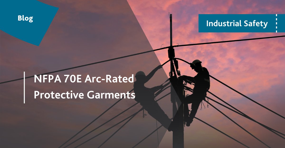 TenCateFabrics's tweet image. Arc flashes pose one of the greatest risks to workers in electrical hazardous work environments. Find out how NFPA 70E can help you put in place the best PPE program for your workforce. 

hubs.ly/Q038xRQz0

#arcflash #NFPA2112 #workwear #PPE