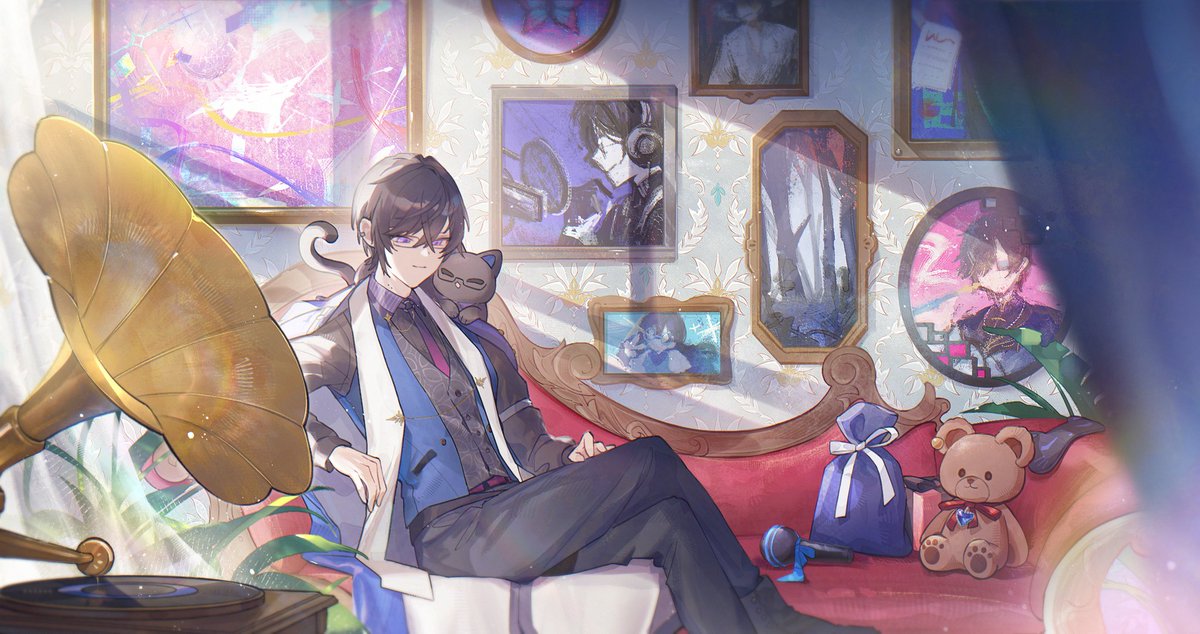 zzzqqq_1219's tweet photo. お誕生日おめでとうございます！！！💙✨🎉
#四季彩画
#四季凪アキラ生誕祭2025 https://t.co/kCjMDBW9Ni
