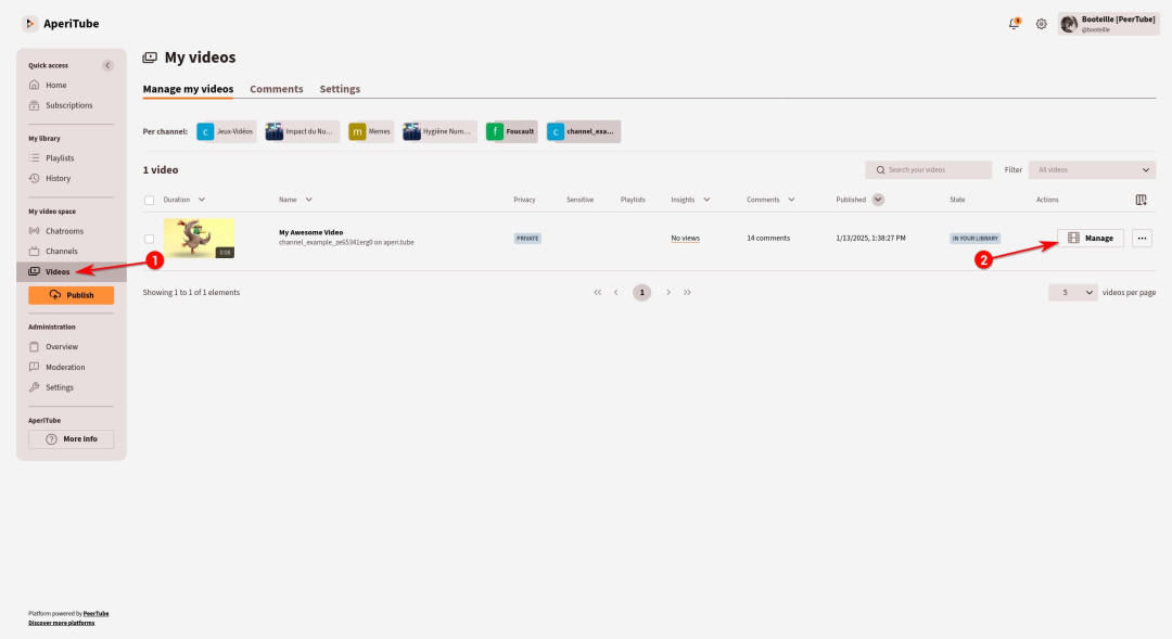 joinpeertube's tweet image. In #PeerTube, you can clearly explain why your content is marked as sensitive.

You can indicate whether your content is sexually explicit or violent and even describe its content in a note shown to the viewer!

#PeerTubeTIpOfTheWeek