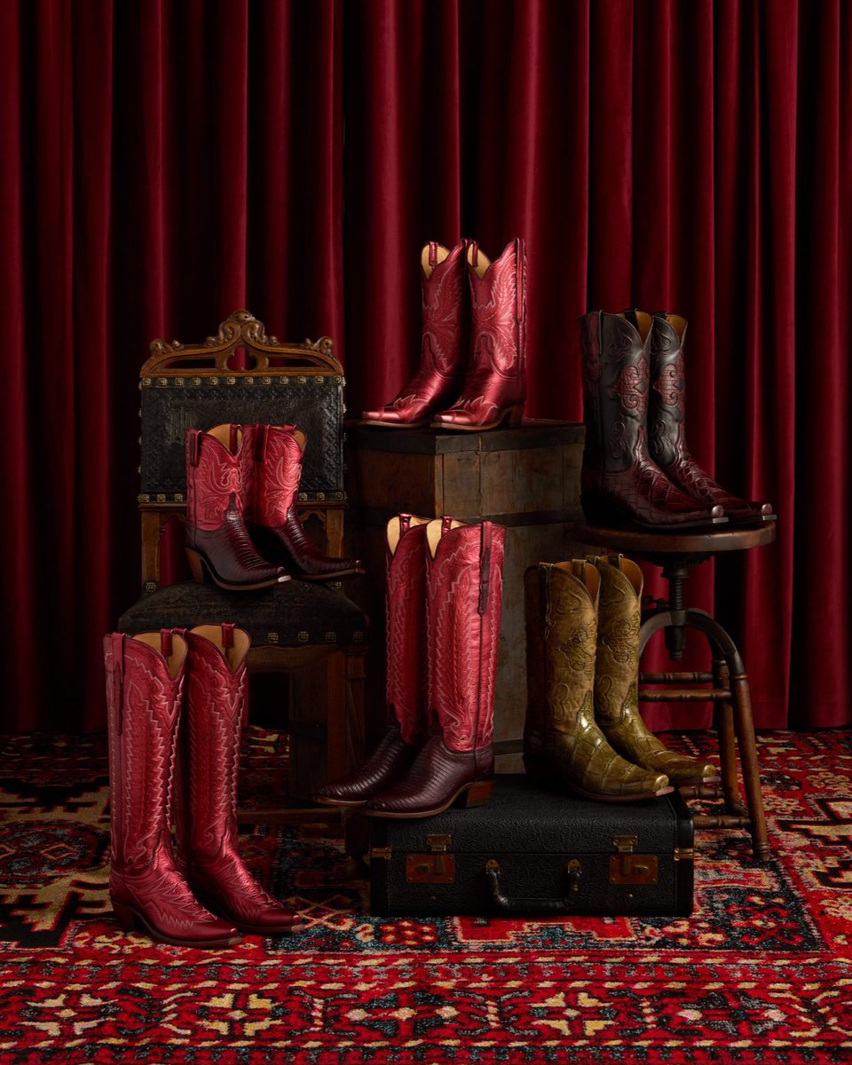 Lucchese1883's tweet photo. Boots for every gathering on your holiday calendar. https://t.co/EGlWHQbZh5