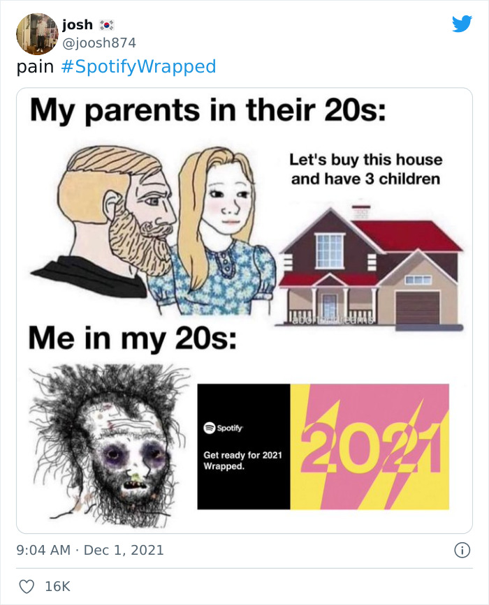 spotify wrapped might be the greatest marketing stunt of our generation - it became a global tradition. 

every December, millions flex their identity and turn into free ambassadors without spotify spending a cent... 

#SpotifyWrapped