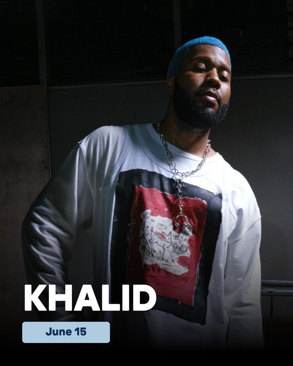 Presale Happening Now! Khalid: It’s Always Summer Somewhere Tour with Lauv at Skyla Credit Union Amphitheatre on 6/15!

Lock in now with code 26UPTOWN: bit.ly/4rR6gve

Tickets on sale Friday, 12/12 at 10 am: bit.ly/3MP9fEb
