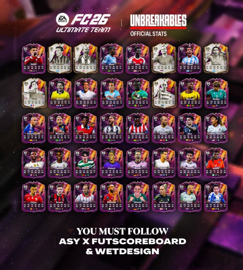 Les réservations pour ce week-end Fut Champions sont ouvertes 🔥

Grosse équipe dans les récompenses ce week-end ⚡️

Prix et réservations en dm 📩