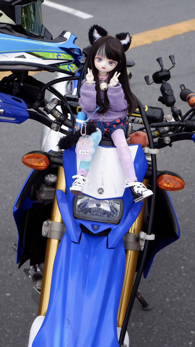 雨がやみ様 WR250Rをお迎えして10年記念日！ 雨ちの大先輩だー🥰 これからも