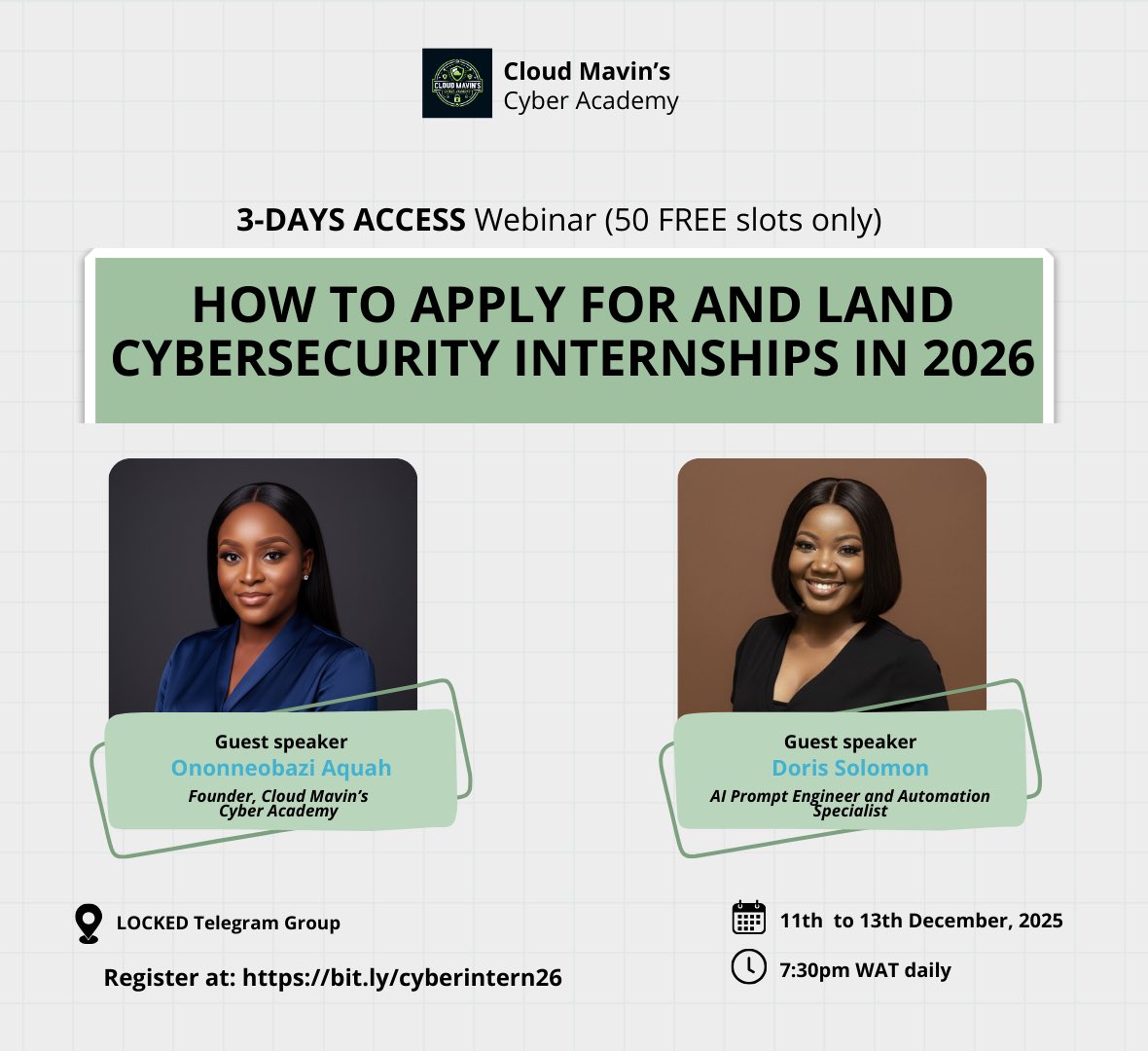 Cloud_Mavin's Cyber Academy tweet media