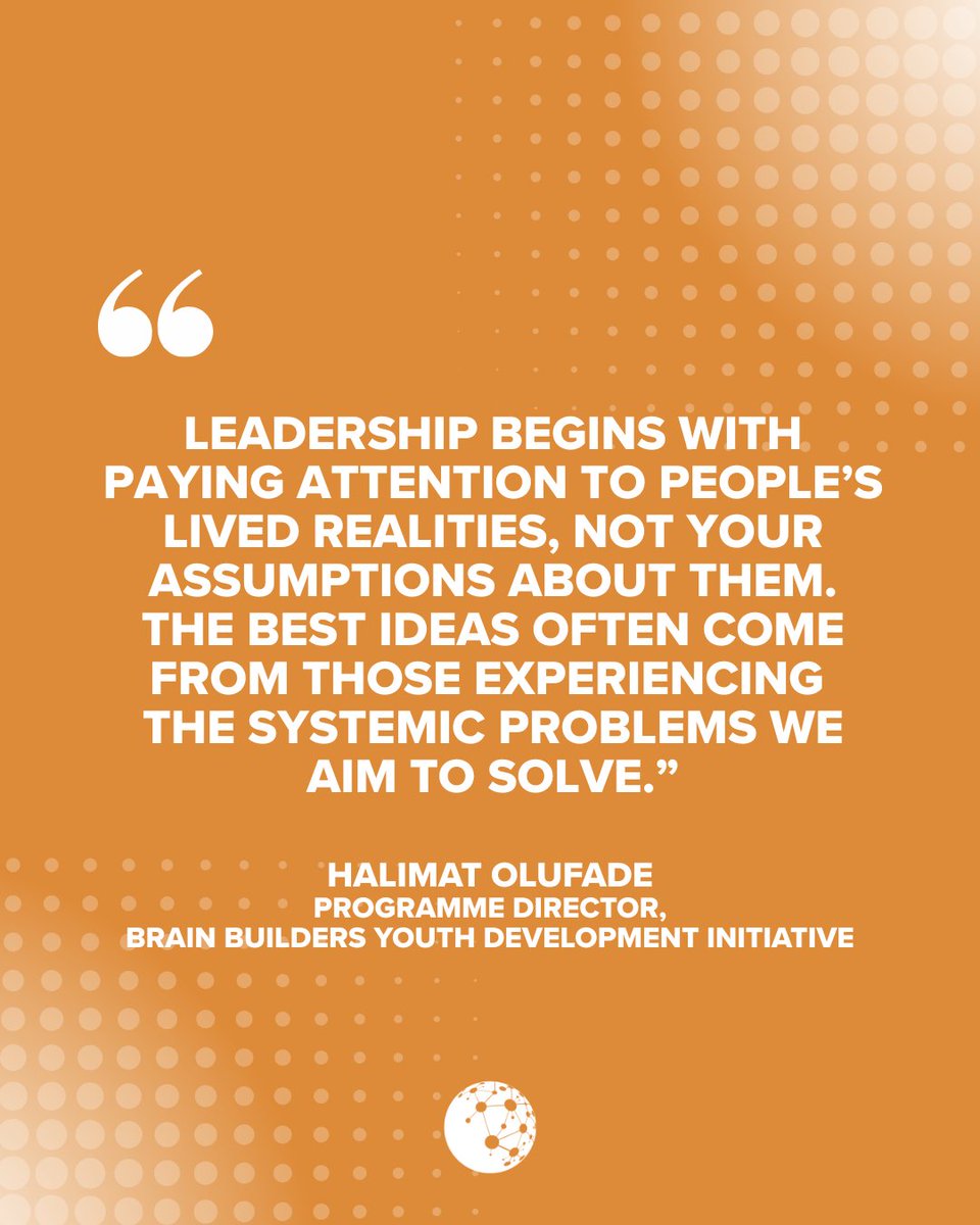 Kicking off #InnovationInPractice, we feature Halimat Olufade, Programme Director at PJMF partner, <a href="/BrainBuilders01/">Brain Builders Youth Development Initiative, BBYDI</a>, who is expanding AI literacy for women, rural youth, and older adults in Nigeria. Read her story on the importance of trust and access: tinyurl.com/2k5un3sr