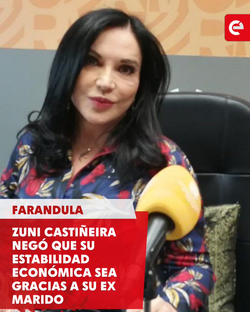canal_e_py's tweet image. 💥 Zuni Castiñeira aprovechó su visita a “Modo Chure” para aclarar los rumores que aseguran que su fortuna proviene de una herencia de su ex marido. La empresaria fue contundente: “No heredé nada”. 📜

Zuni recalcó que su estilo de vida se sostiene trabajando todos los días: “Lo…