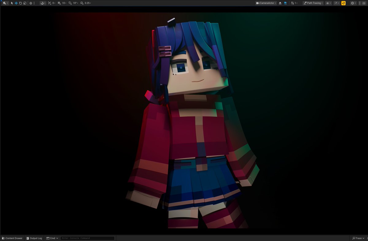ZSPFX's tweet photo. Side by side (Lumen and Path Tracing). I've also been pretty interested in the USD pipeline so I might try to streamline the flow between Maya and Unreal Engine for real-time updates later if thats even possible https://t.co/IwzHRFYB15