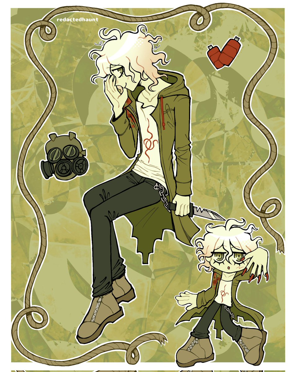 redactedhaunt's tweet image. chapter 5 #danganronpa