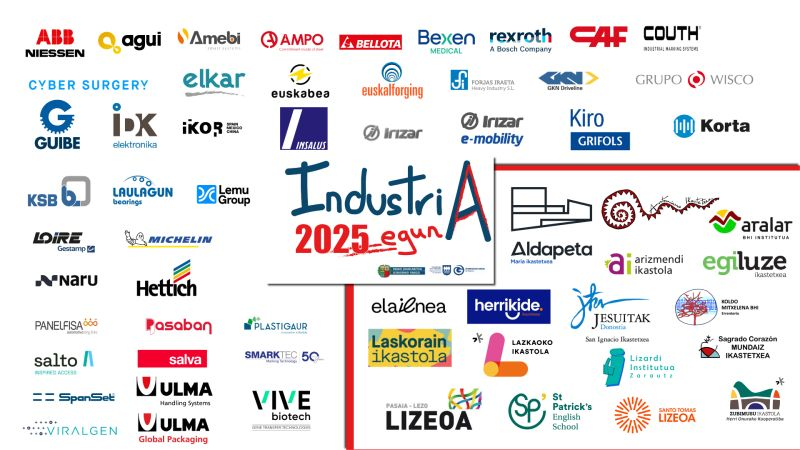 etorlan_eus's tweet photo. #IndustriaEguna beste edizio bat arrakastaz itxi dugu! 
🙌 1.200 ikasle baino gehiagok eta 45 enpresak hartu dute parte gaur ikaskuntzaz eta aurkikuntzez betetako jardunaldi honetan. 
Eskerrik asko parte hartu duzuen enpresa, profesional, ikastetxe eta ikasle guztioi. https://t.co/UNLCFfOd8V