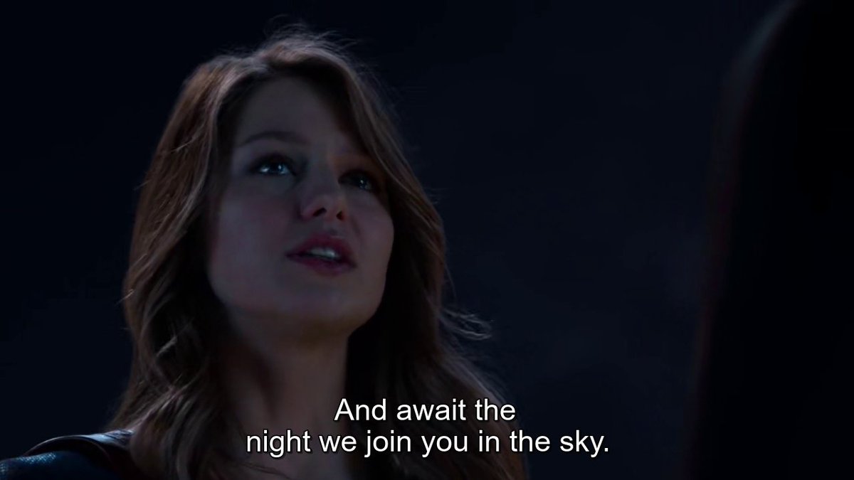 If that's a kryptonian funeral I hope they sort of return the dead to the sun or the sky because that's one of the few things I believe the show did so nicely back in s1 #Supergirl