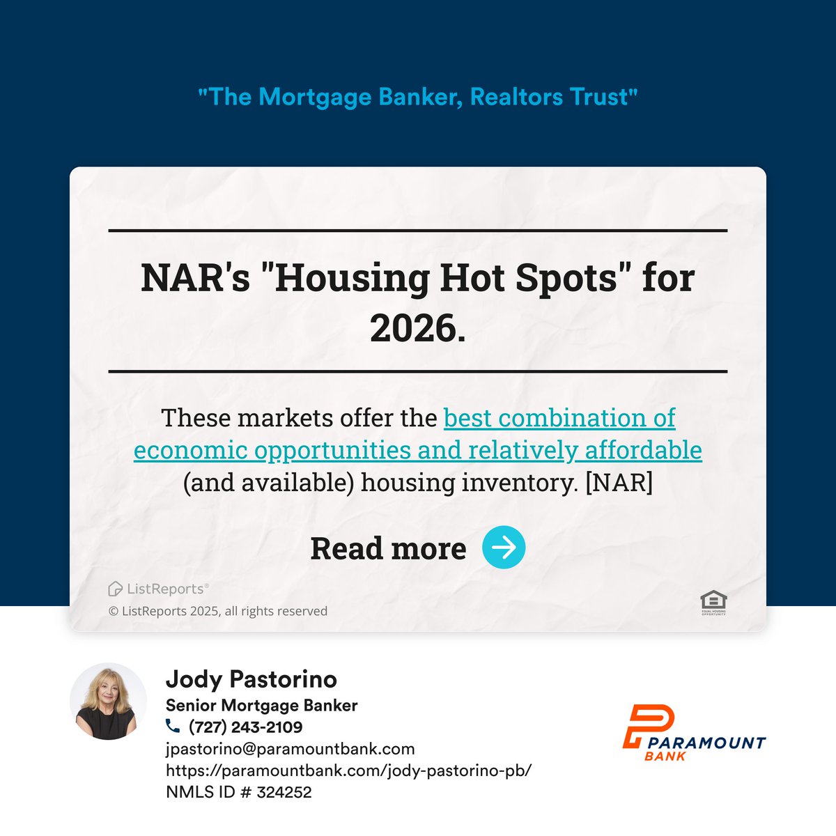 jodypastorino's tweet photo. Read the full article to stay in the know #article #news #notablearticle #listreports #loanofficer https://t.co/JbNi9JL4GB