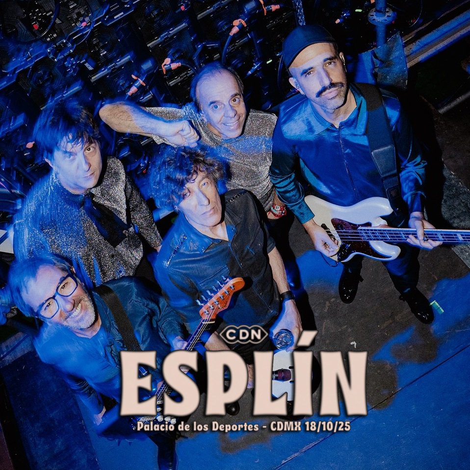 ¡JUEVES DE ESTRENO! 🔔

Después de un año cargado de conciertos y de cerrar con broche de oro la presentación de #Puertas en el Antel Arena, El Cuarteto de Nos estrena esta noche la versión en vivo de "Esplín", filmado en el Palacio de los Deportes en CDMX el 10 de octubre.
